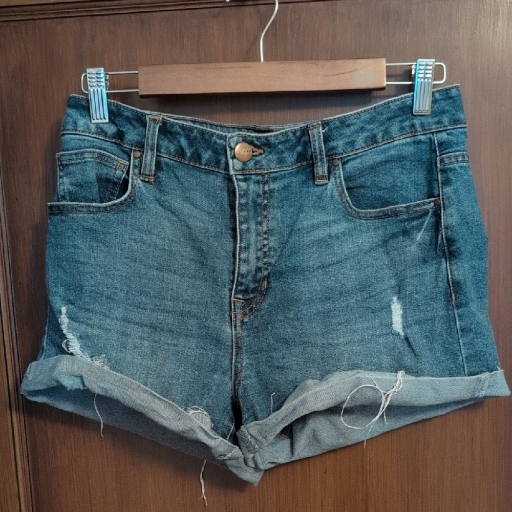 Denim Blue Women's Shorts